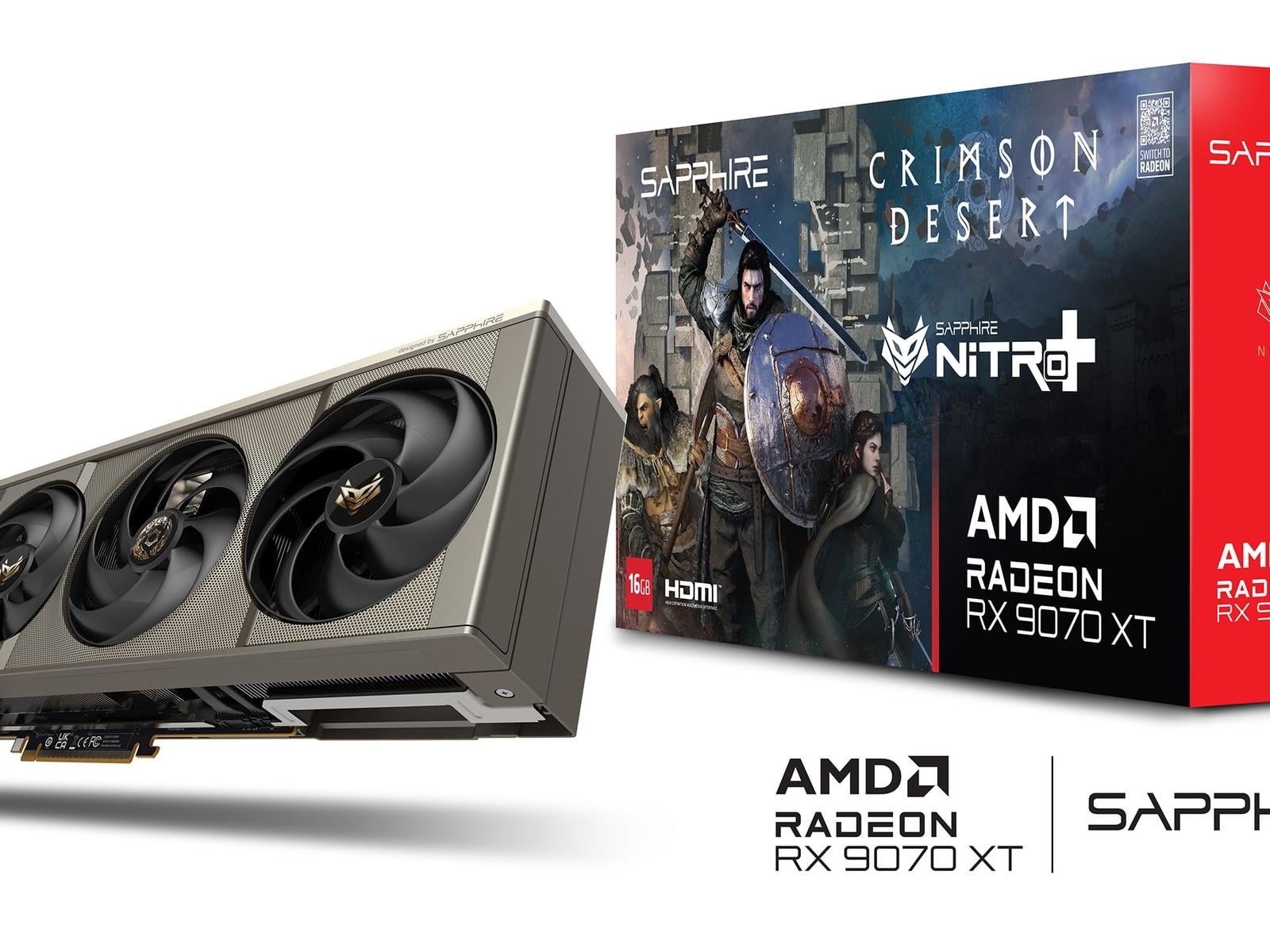 Sapphire’s Crimson Desert-Themed Custom Nitro+ Radeon RX 9070 XT Is A Must See
