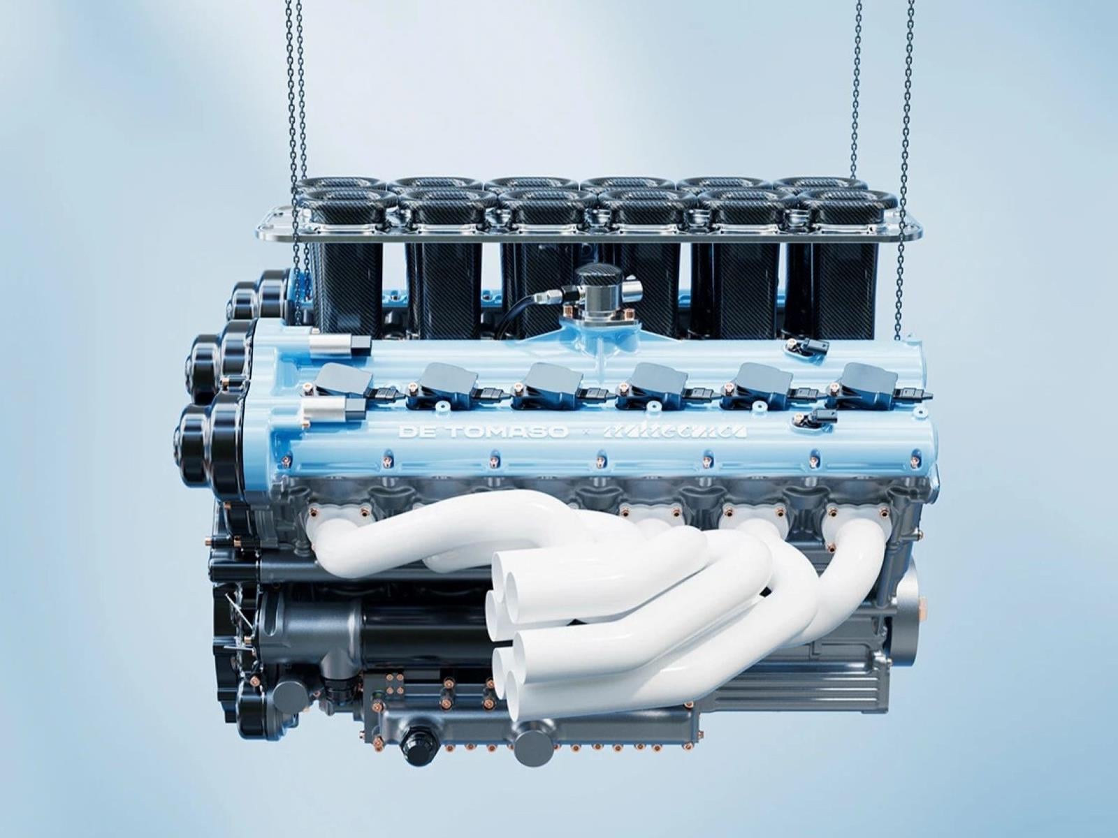 De Tomaso Details 7.0-Liter V12 Engine Specs For P900 Supercar And It's A Screamer