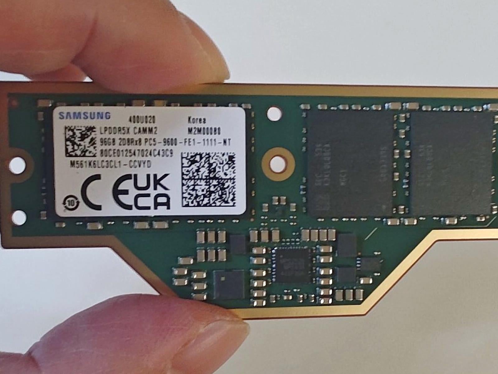 Lenovo Reveals Ultra-Fast And Capacious 96GB LPCAMM2 Memory At 9600 MT/s