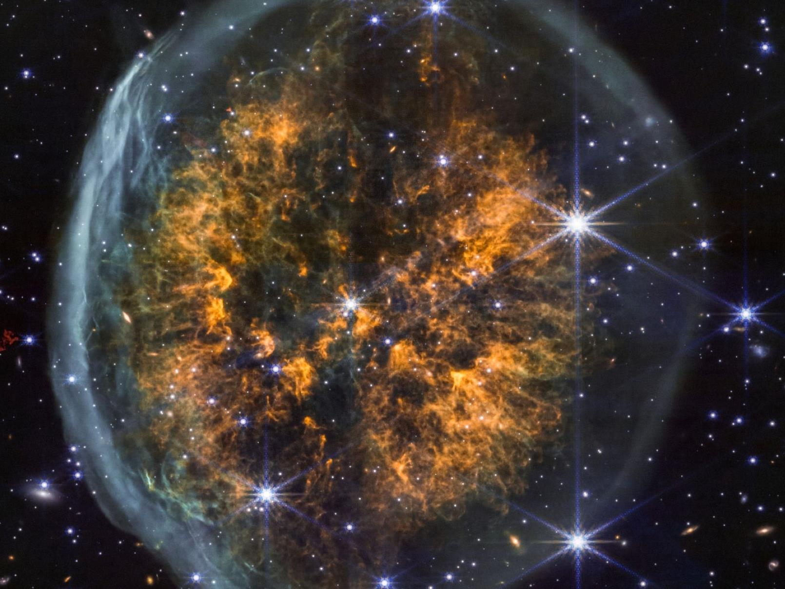 Webb Captures Haunting Image Of A Dying Star's Human-Like Brain Pattern