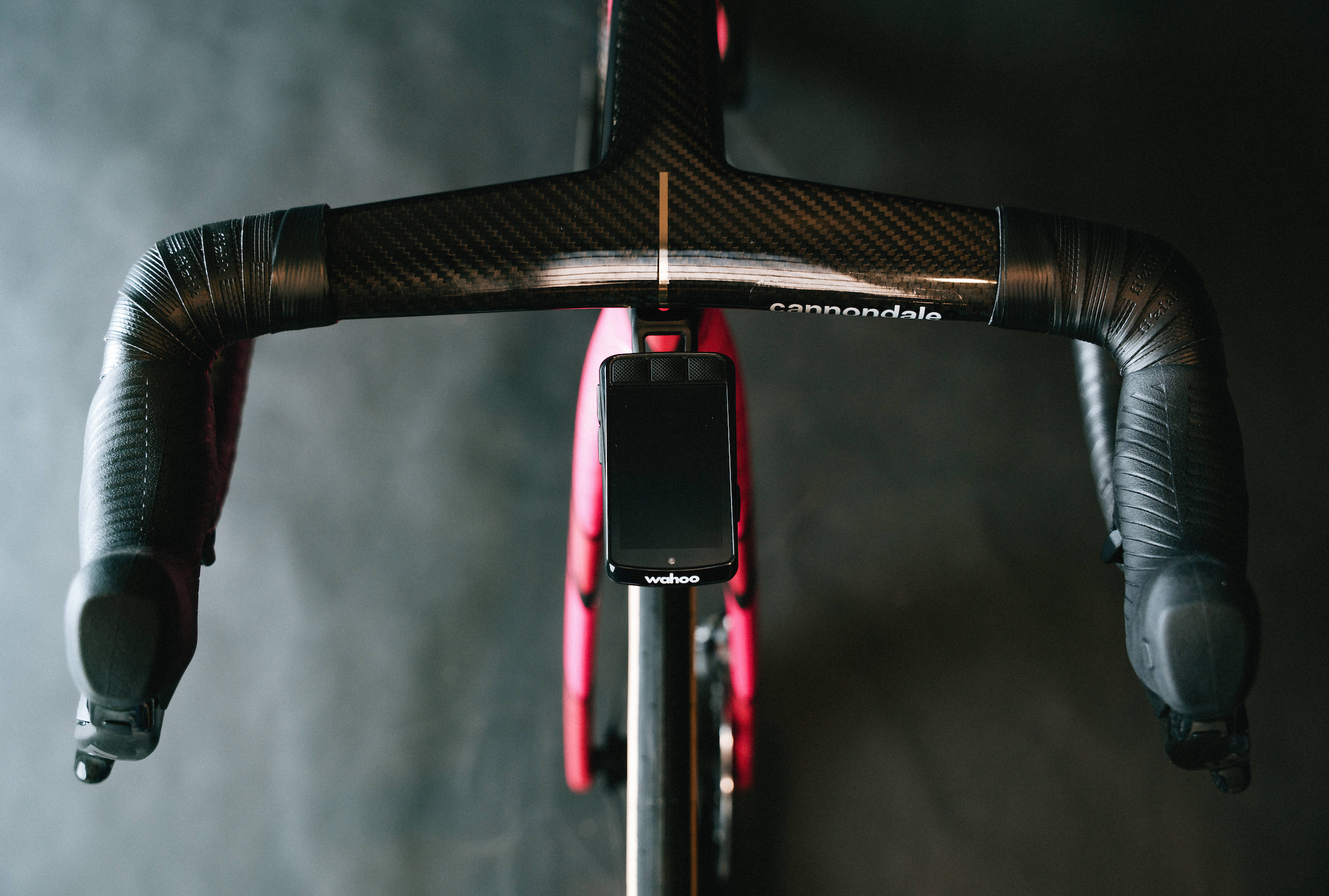 Cannondale SuperSix EF Pro Cycling handlebar.