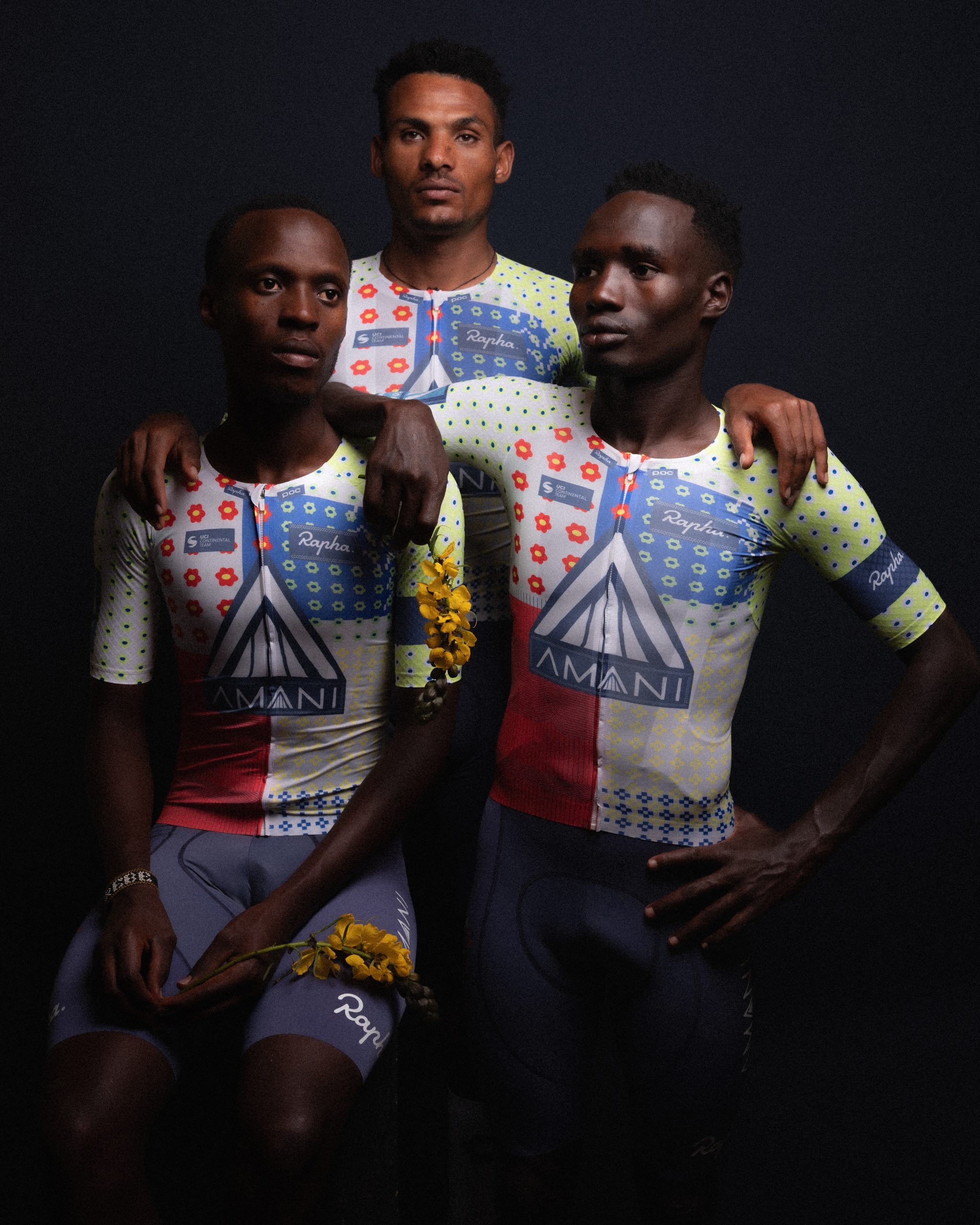 Rapha Team Amani 2026 kit.
