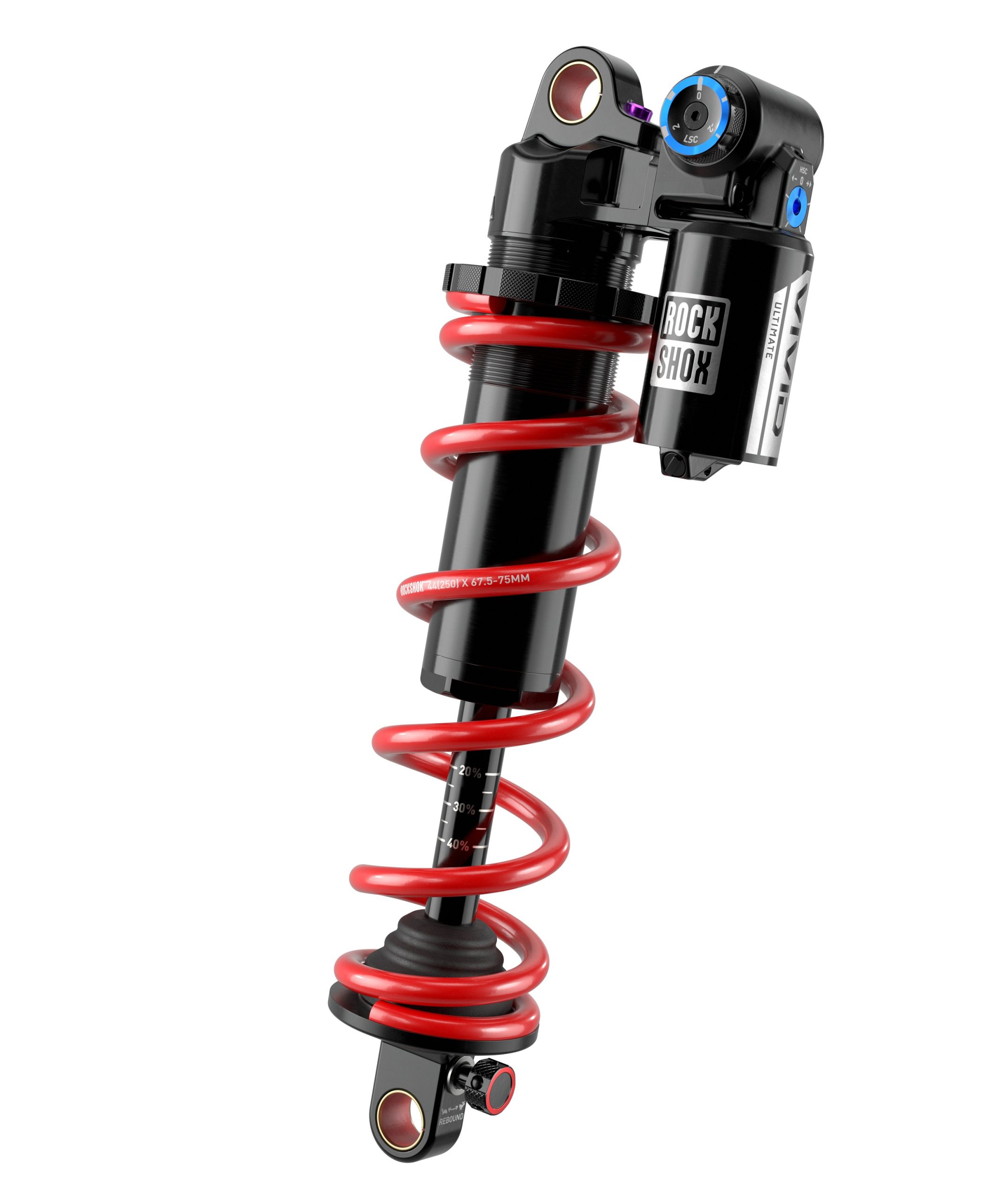 RockShox Vivid Coil DH rear shock.