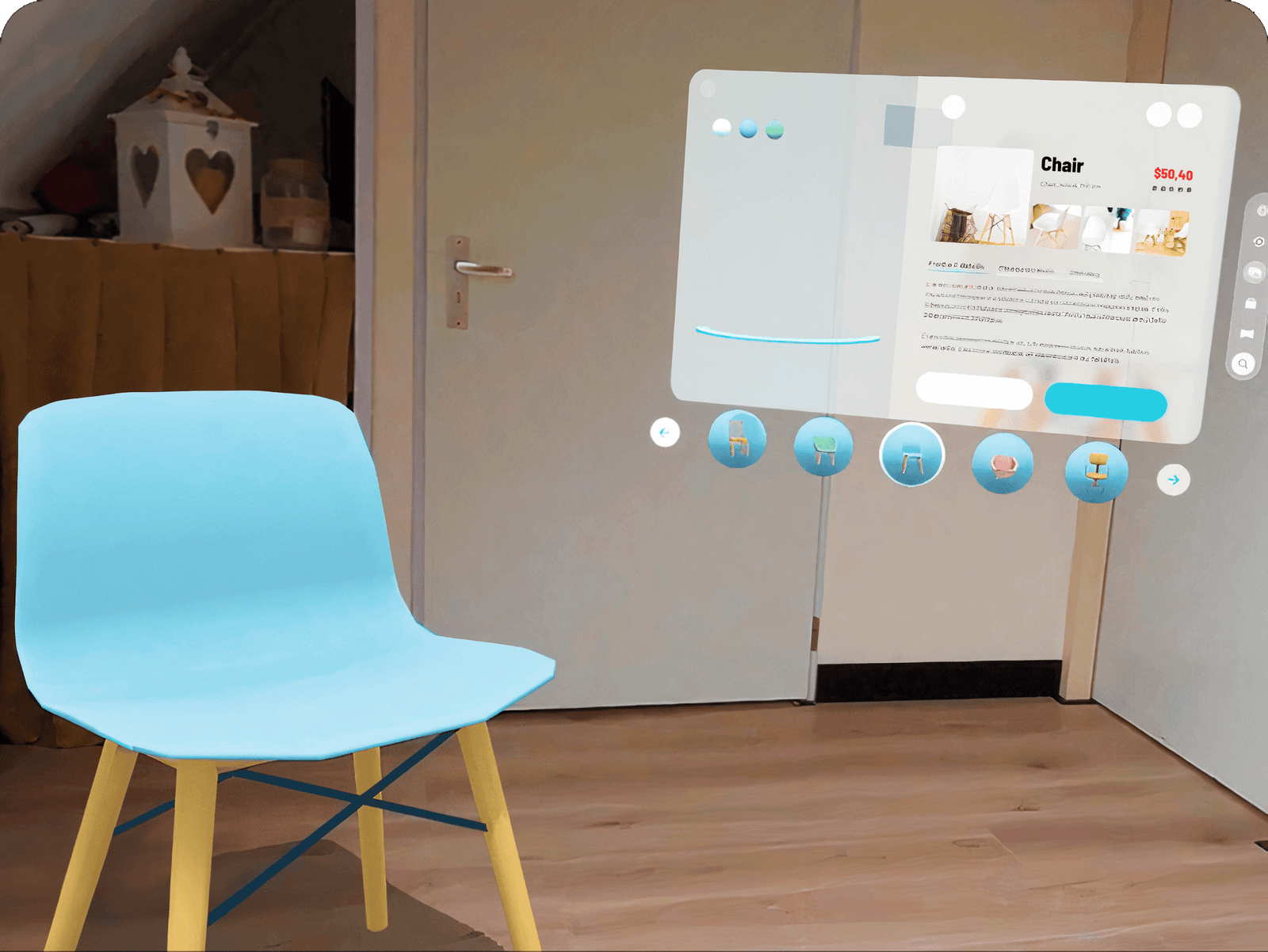 A screenshot shows the ShapesXR app for Meta Quest headsets.