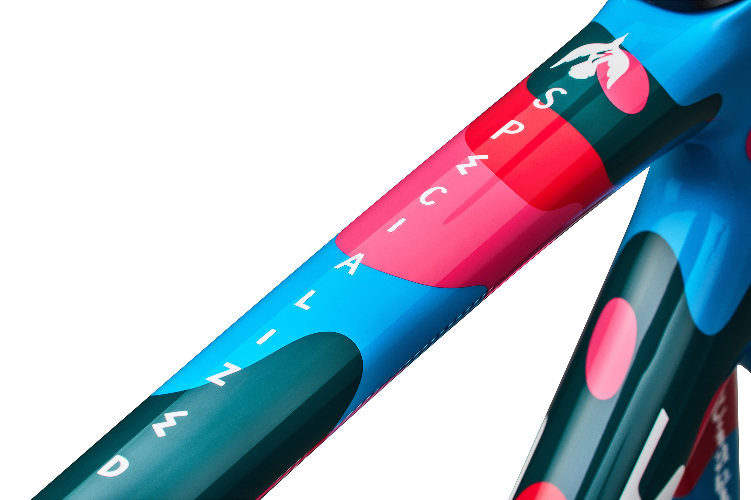 Specialized Tarmac SL8 Artist Series Parra top tube