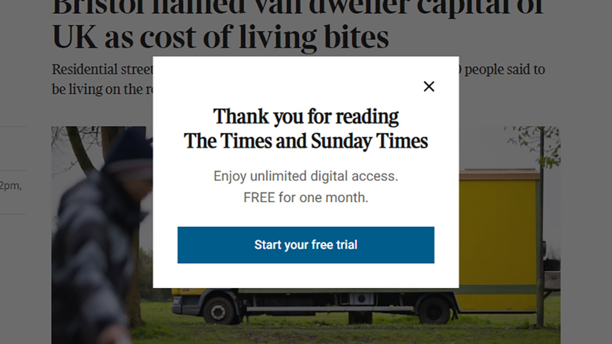 Paywall dialogue