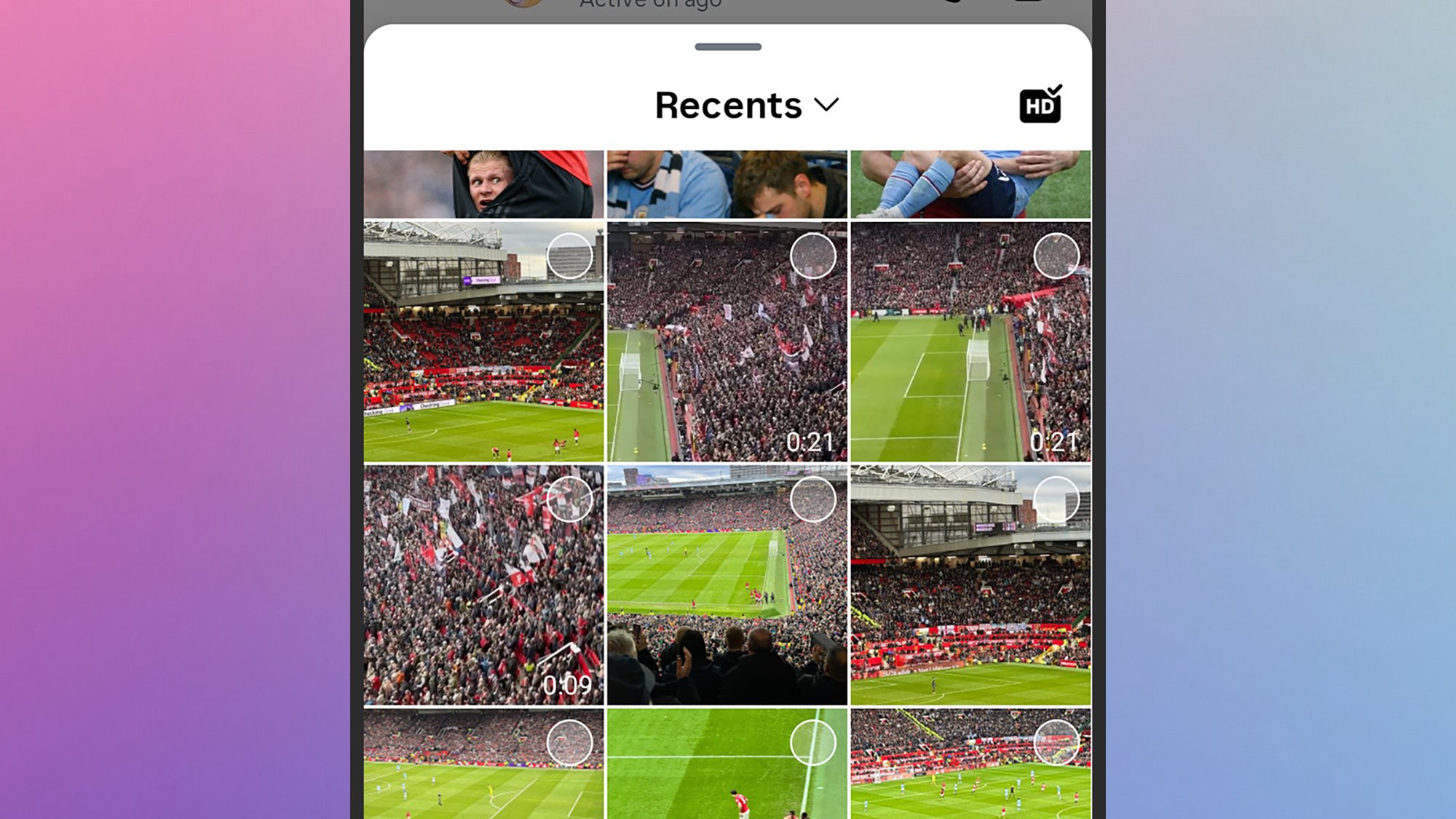 Instagram on Android