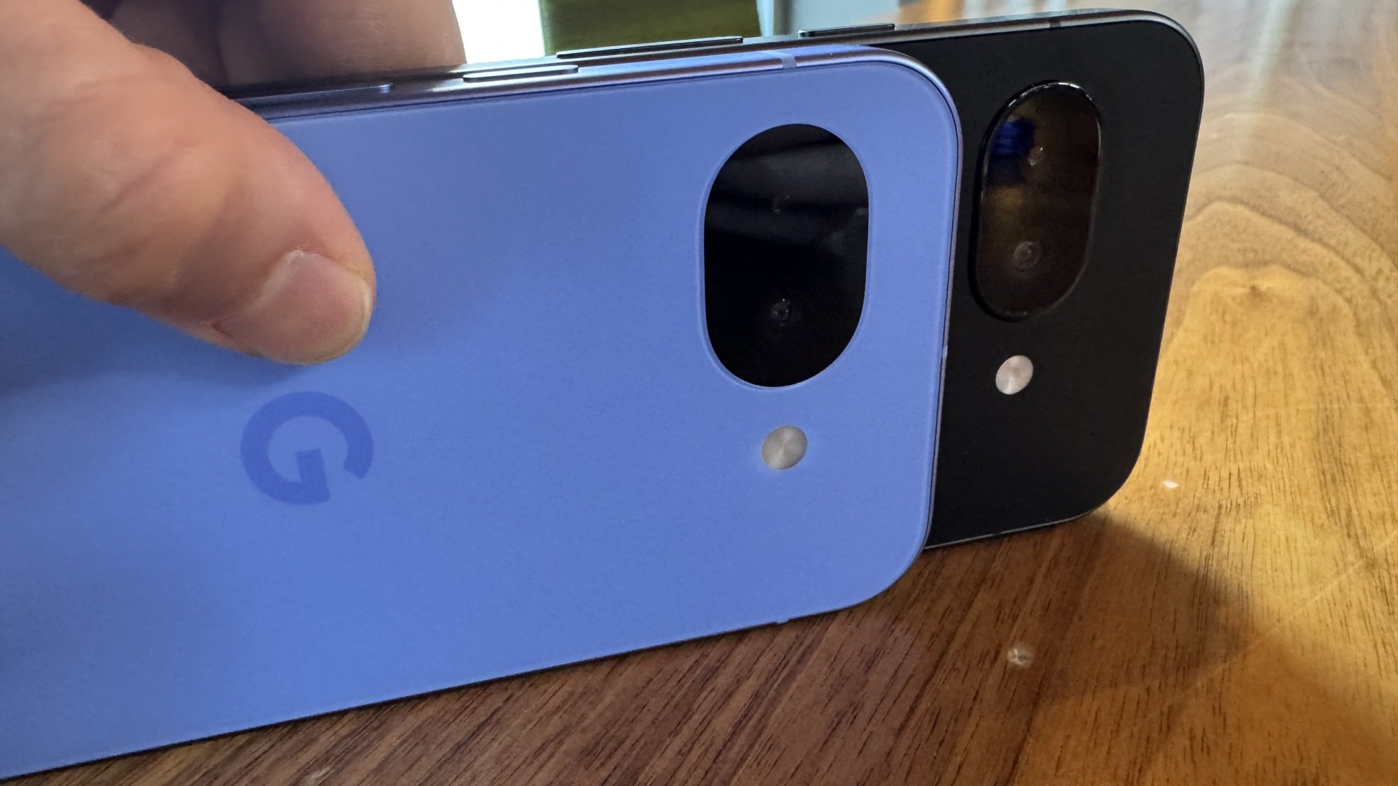 Google Pixel 10a (left) vs. Google Pixel 9a (right)