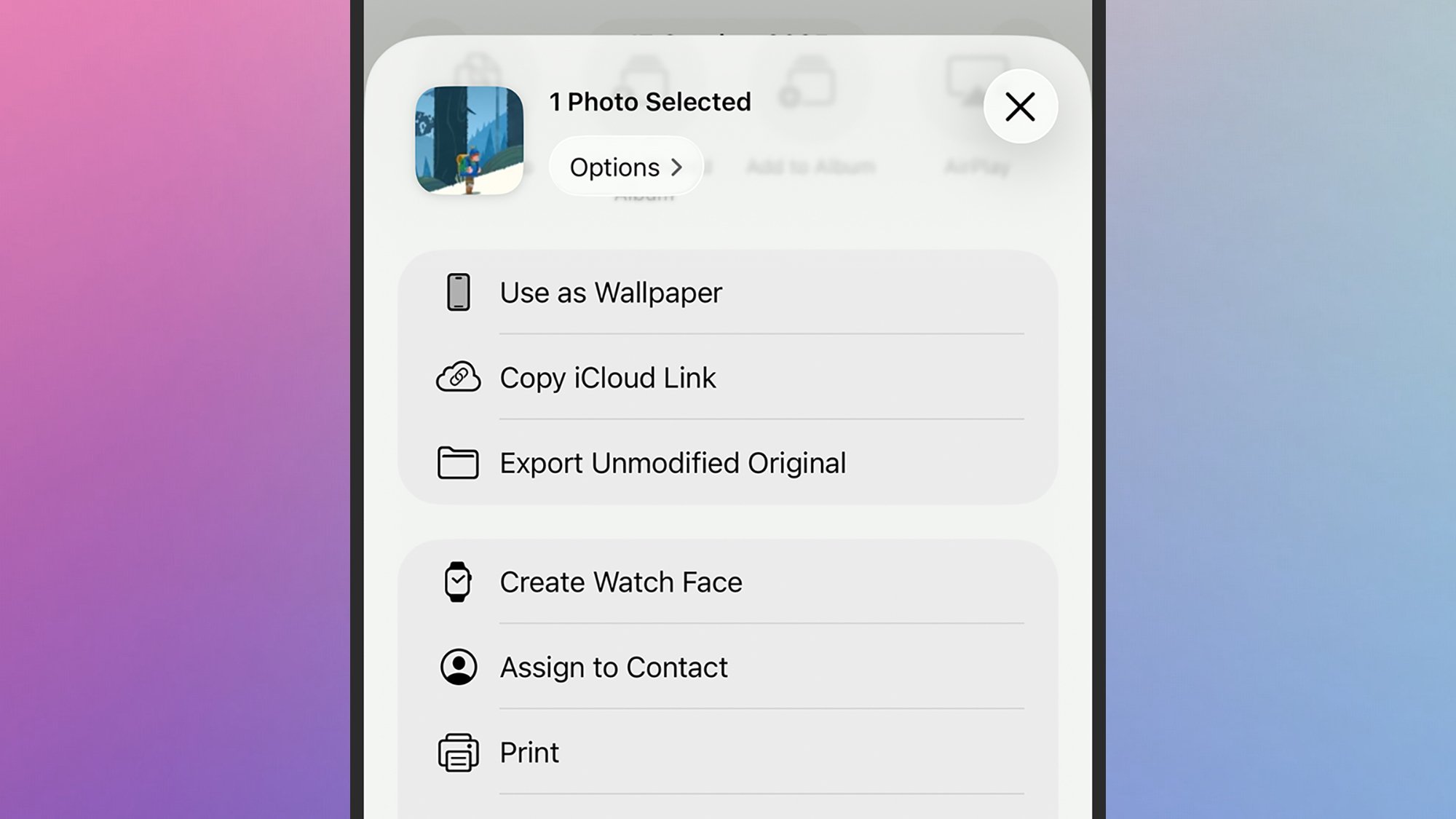 Apple Photos on iOS