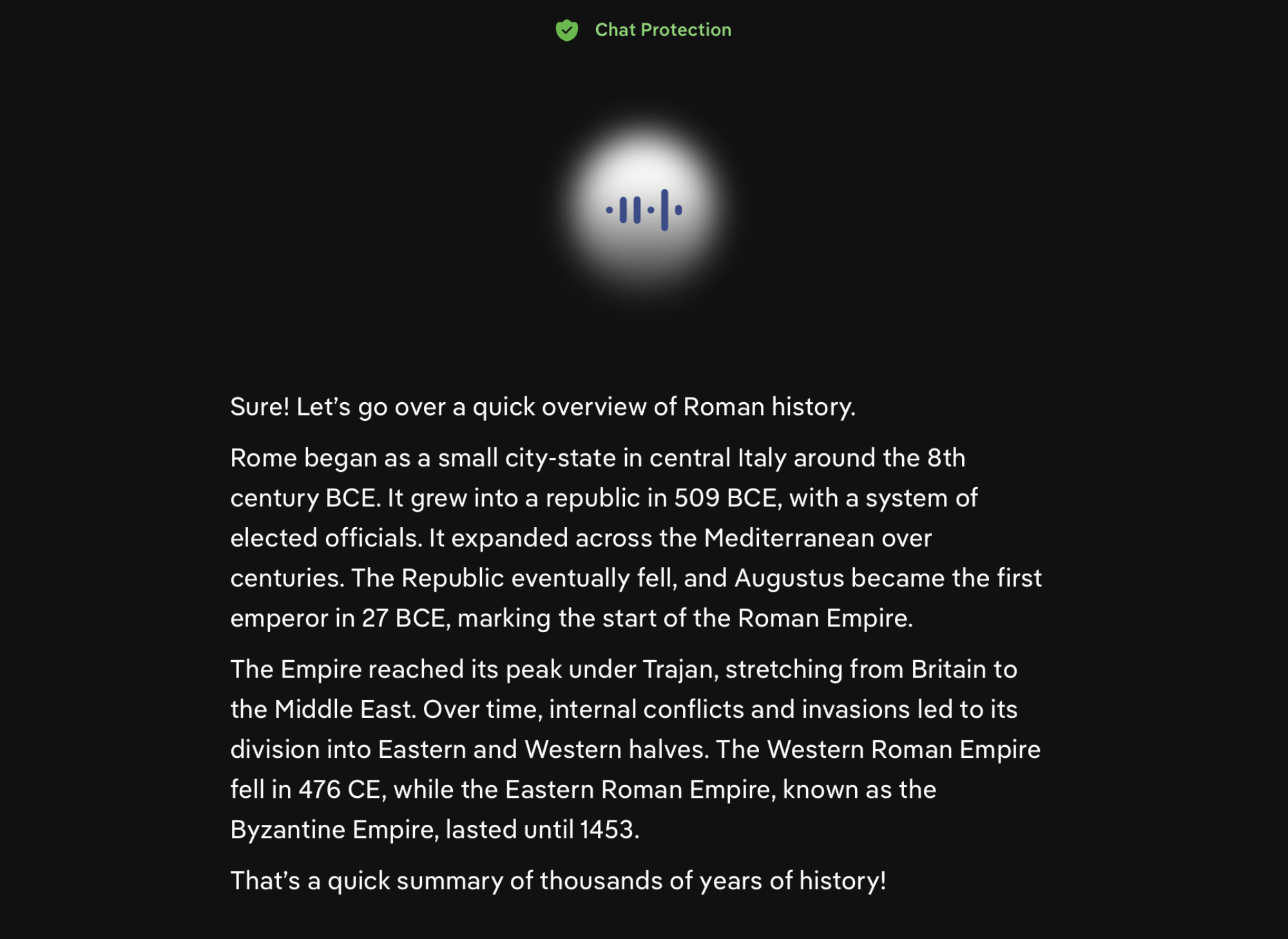 DuckDuckGo Roman History