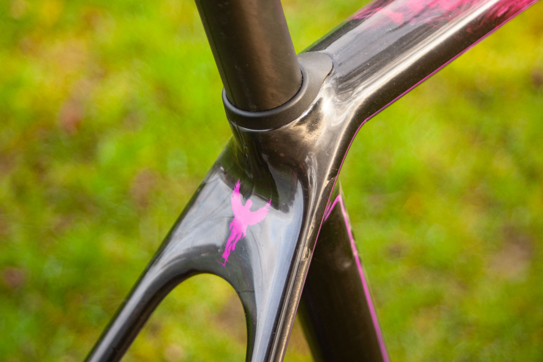 Open UP seat post detail