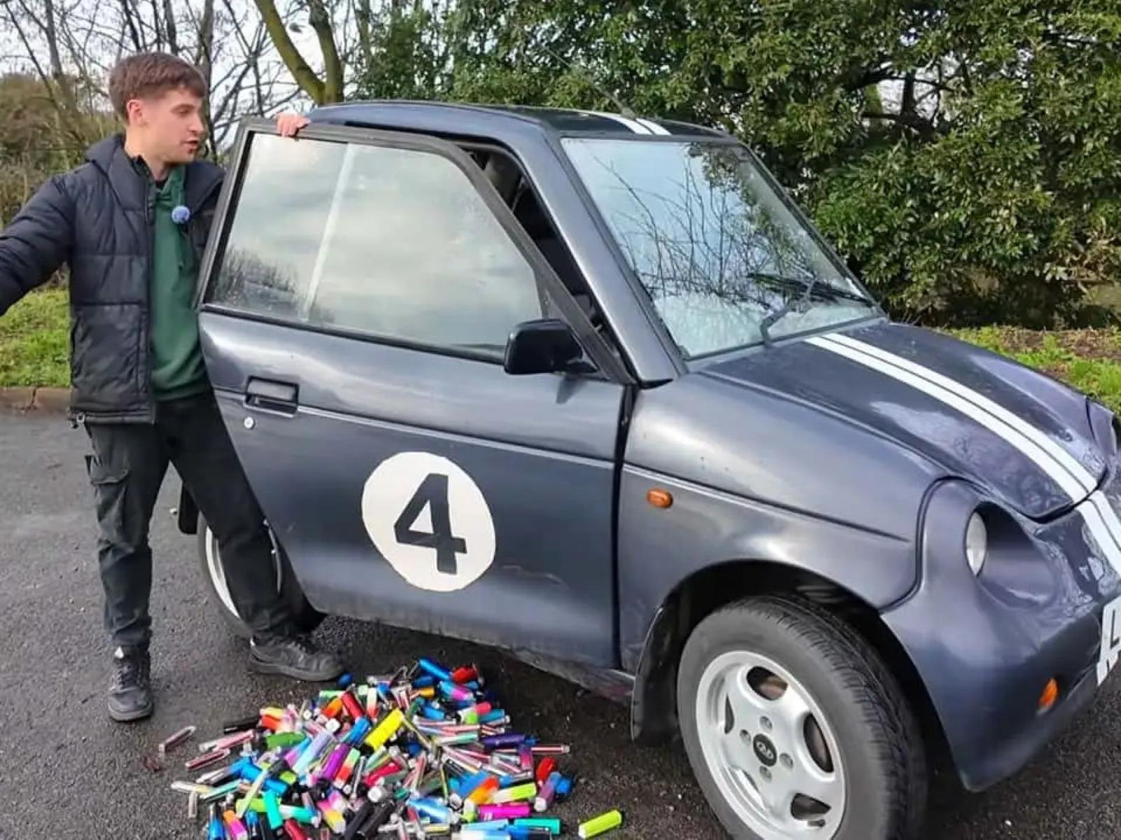 Vape-Powered EV Gets 18-Mile Range And Charges Over USB-C