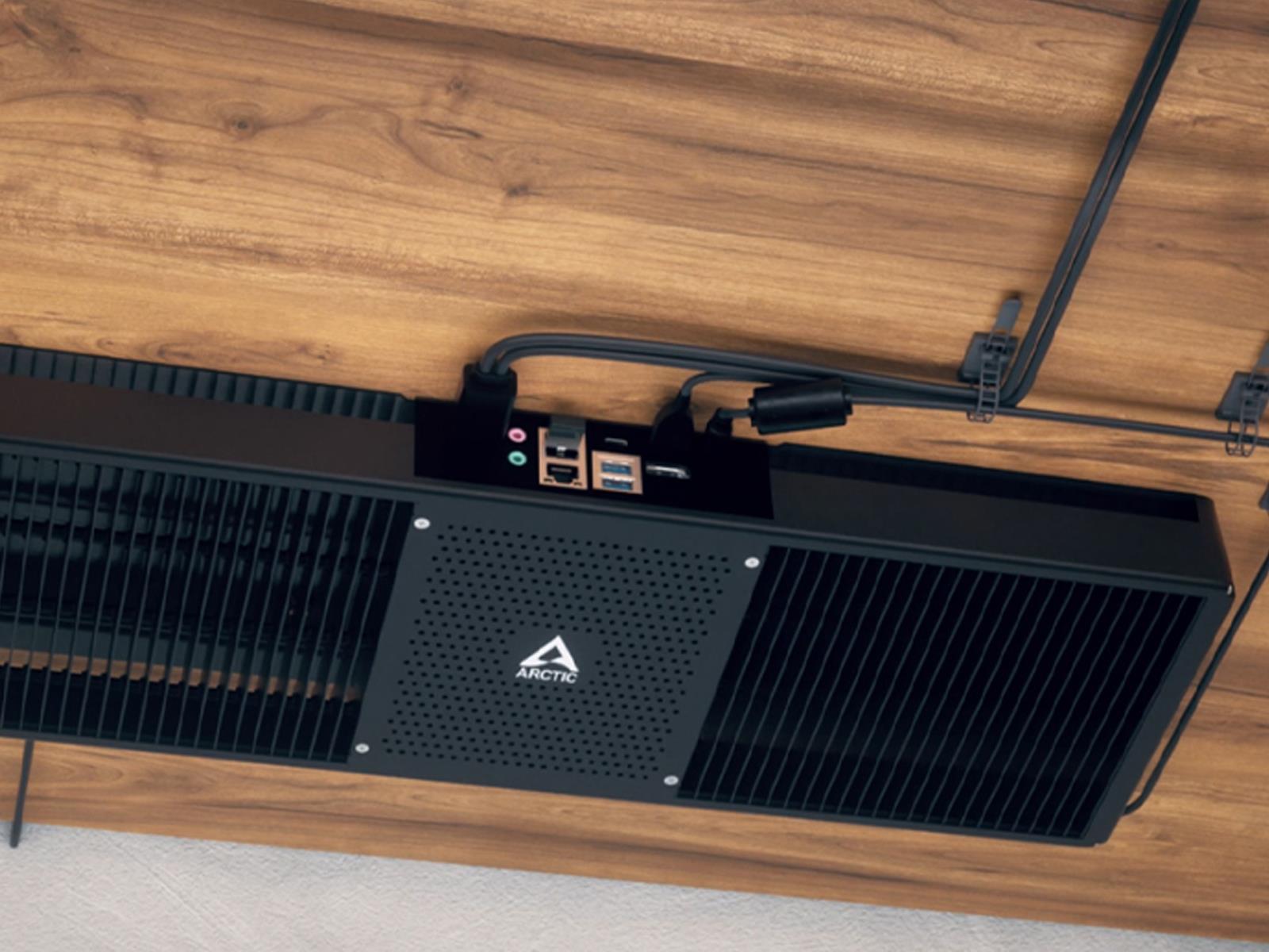 Arctic's New Mini PC Packs A Ryzen AI 9 HX 370 And Stealthily Mounts Under Your Desk