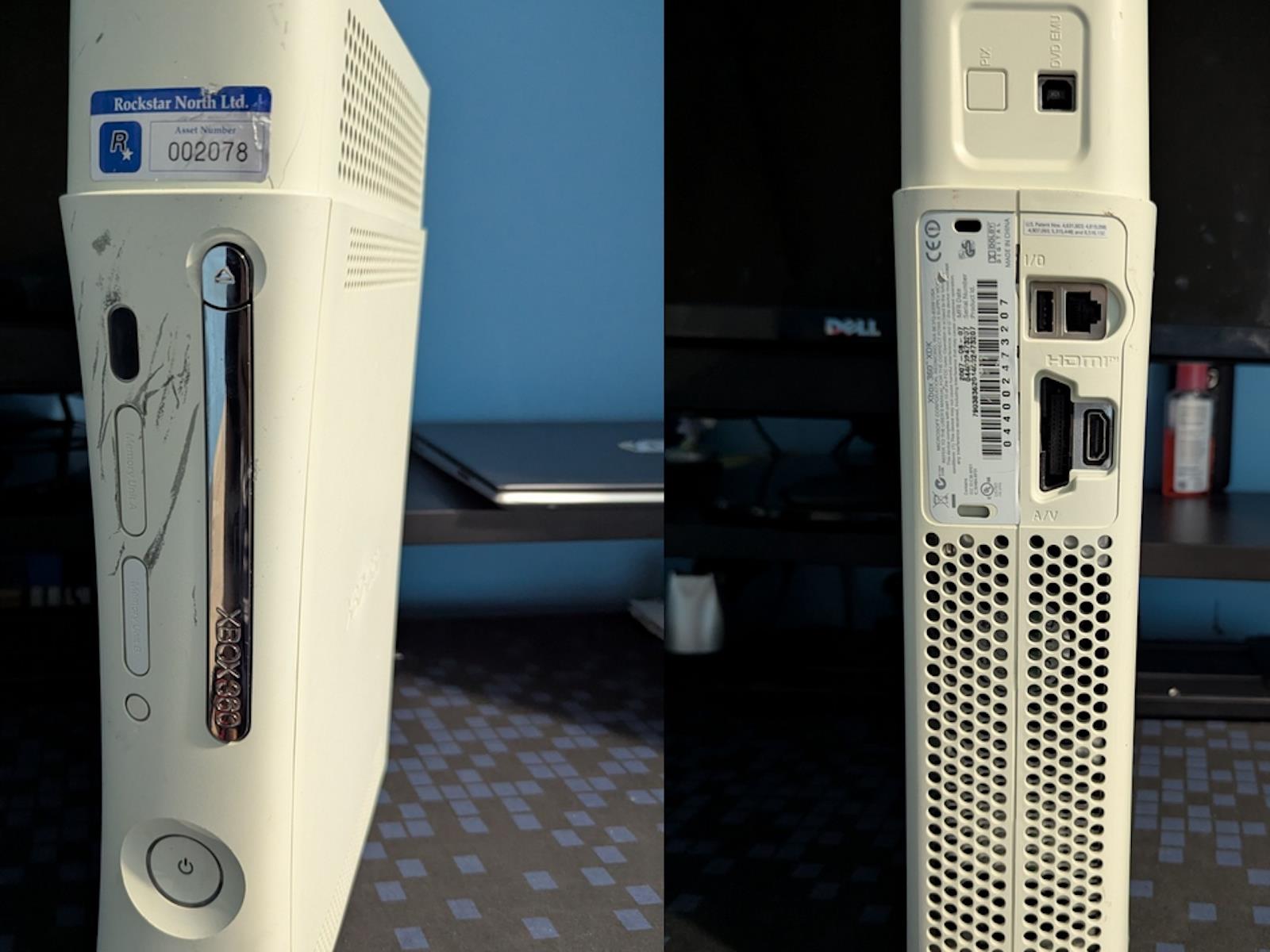 $5 Garage Sale Xbox 360 Dev Kit Contains GTA IV Beta With Zombies And Cut Features
