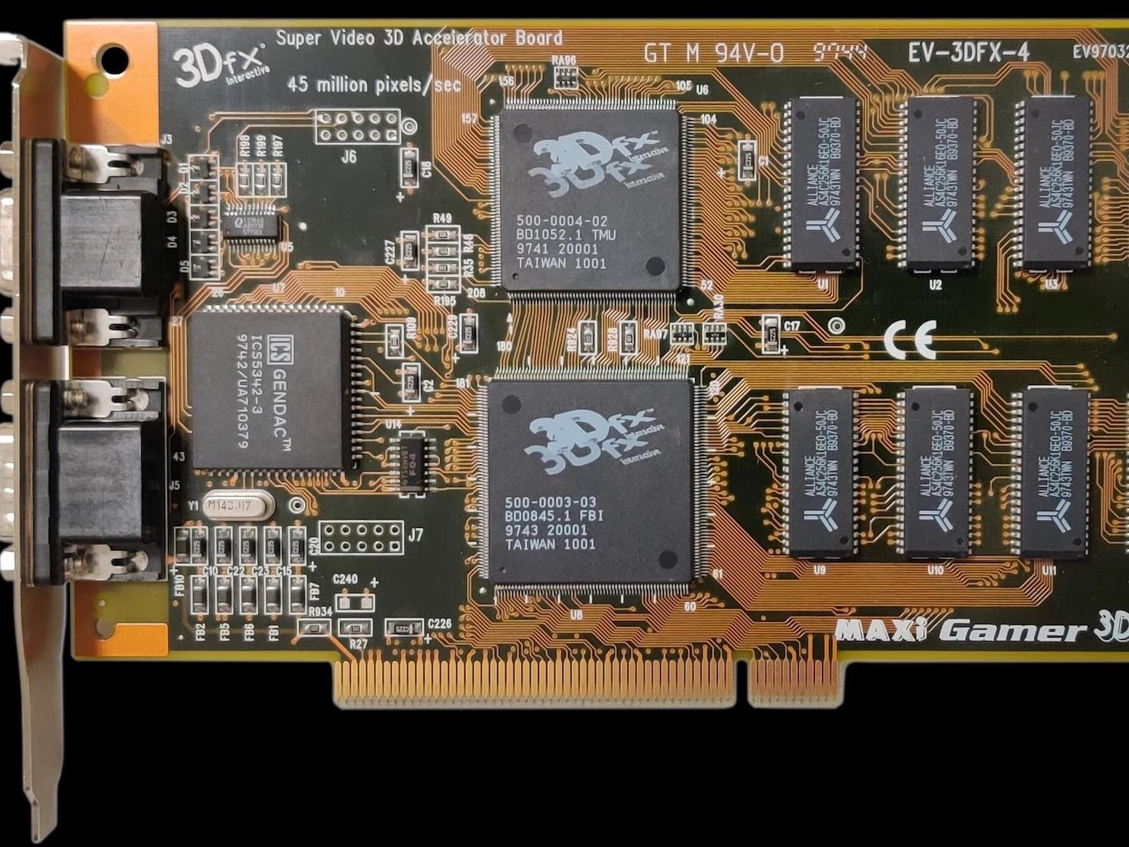 3dfx Voodoo 1 Retro Reboot: FPGA Project Recreates The Legendary 1990s GPU