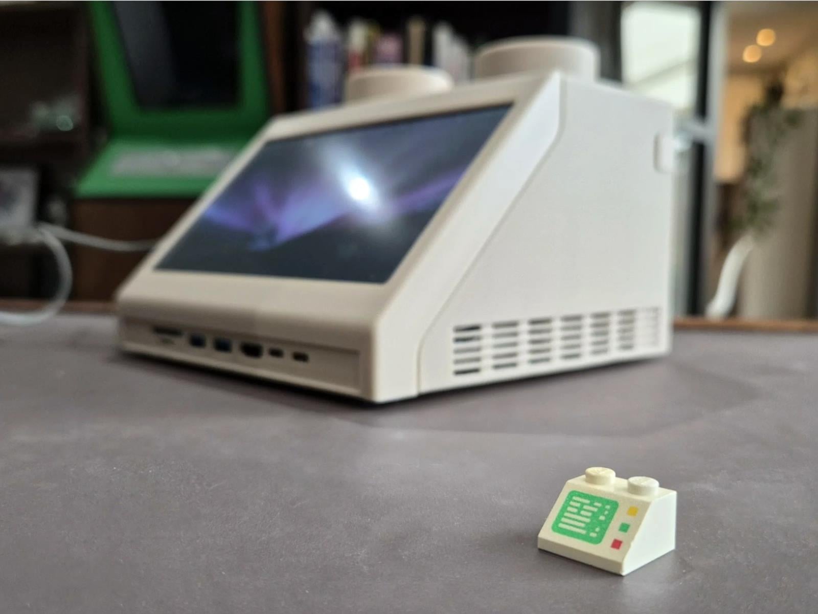 LEGO's Classic 1979 Computer Brick Reborn As A Working Mac Mini With Touchscreen