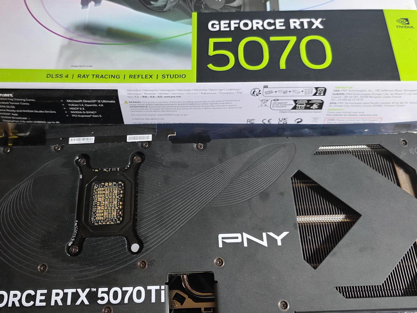 PNY Scores Points With Gamers After Replacing Dead RTX 5070 With A 5070 Ti