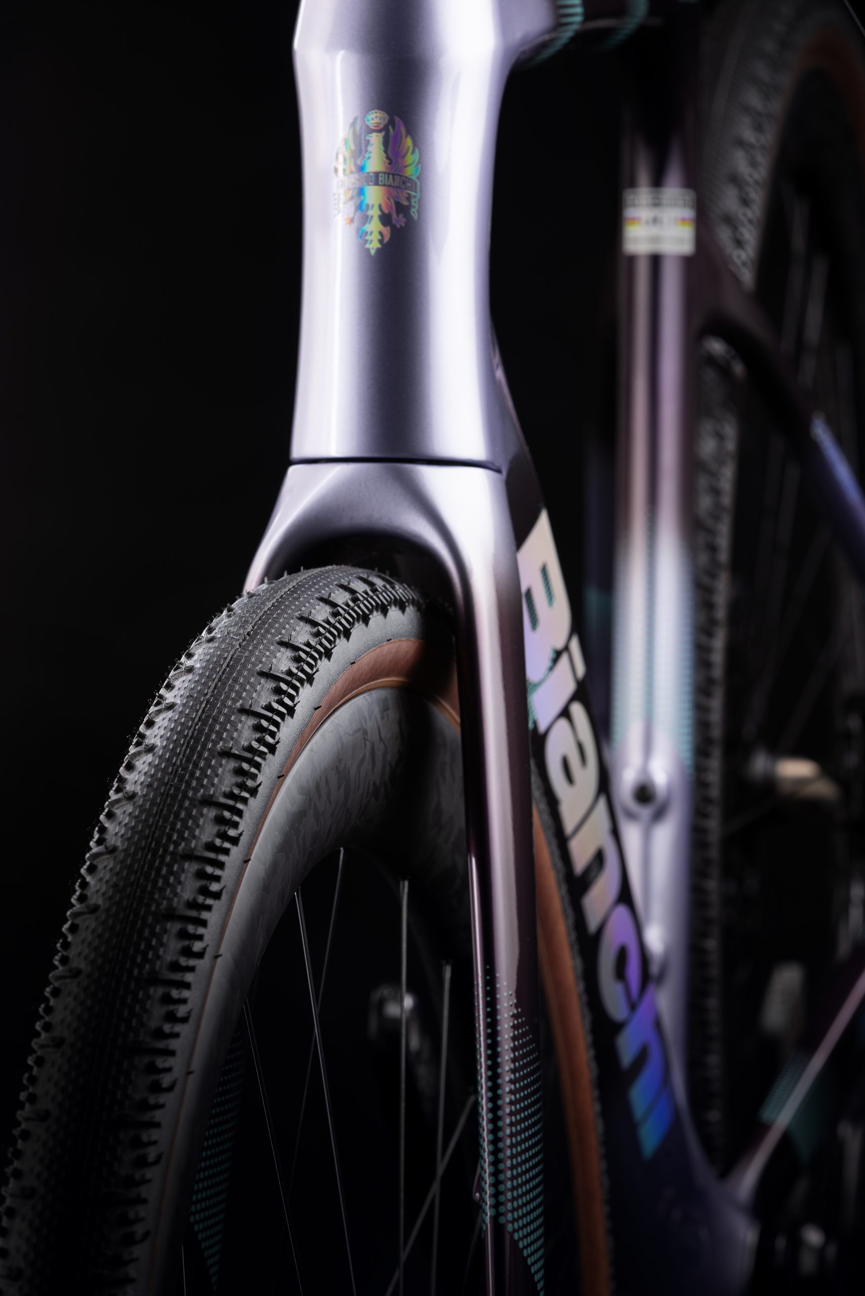 Bianchi Infinito 2026 tyre clearance.