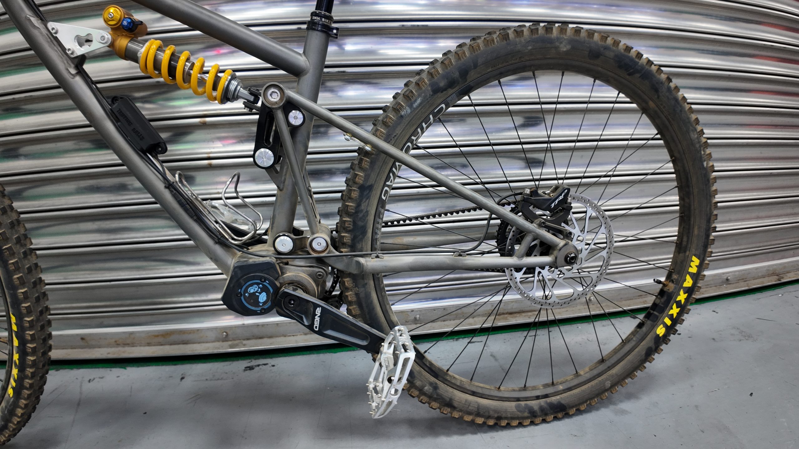 Tripping Balls rear triangle