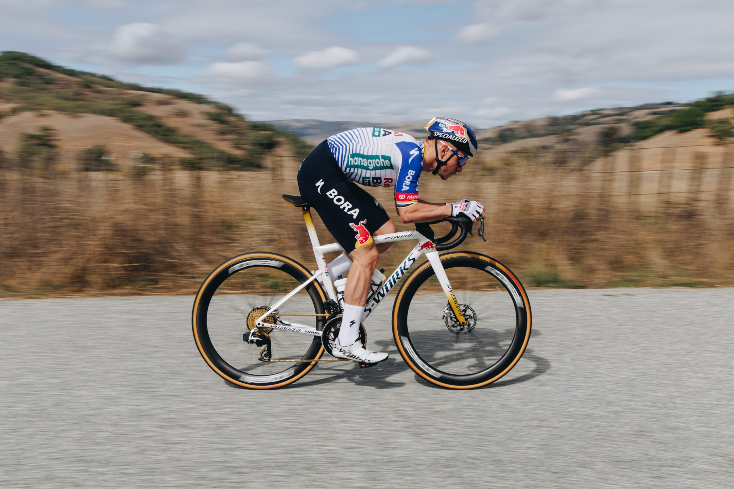 Specialized Cotton TLR tyre ridden by Red Bull-Bora-Hansgrohe riders