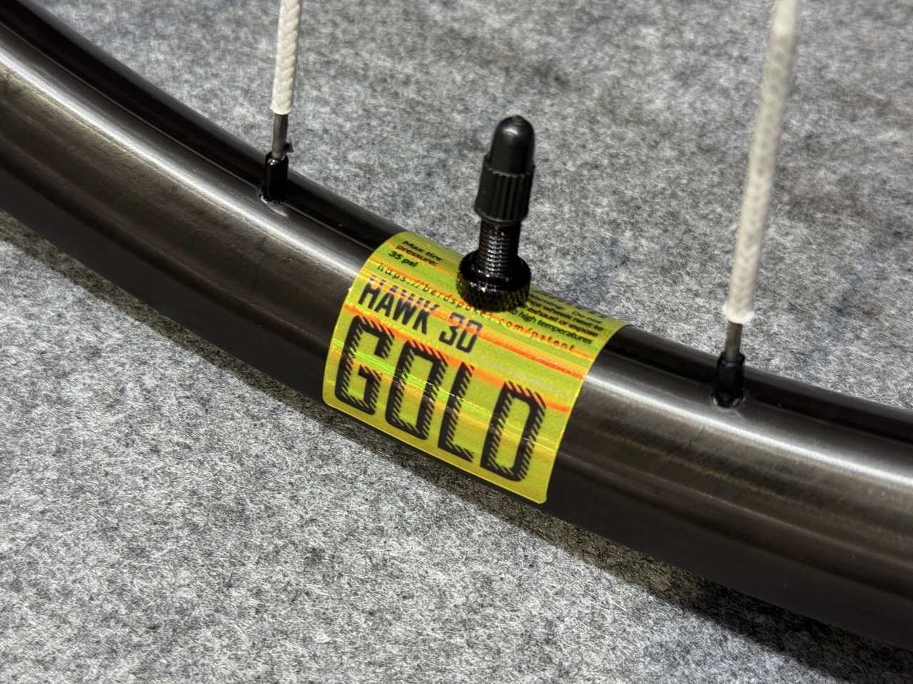 Berd Spokes Hawk32 Gold