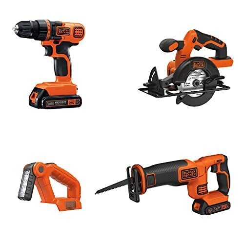 Black+Decker BD4KITCDCRL 20V Max Cordless Drill