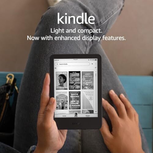 Amazon Kindle 16GB 6" Built-in Light eReader (2024, Black)