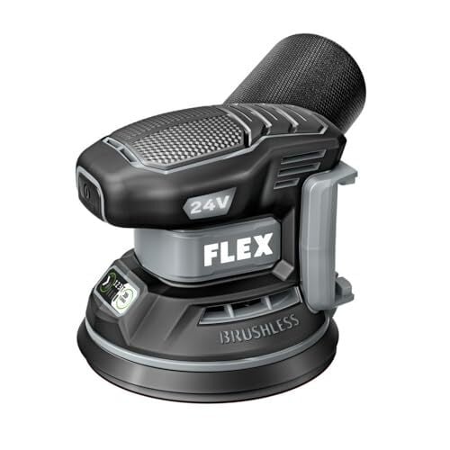 FLEX 24V Brushless Cordless 5-Inch 13,000 OPM Random Orbital Sander Tool Only, Battery and Charger Not Included - FX3411-Z