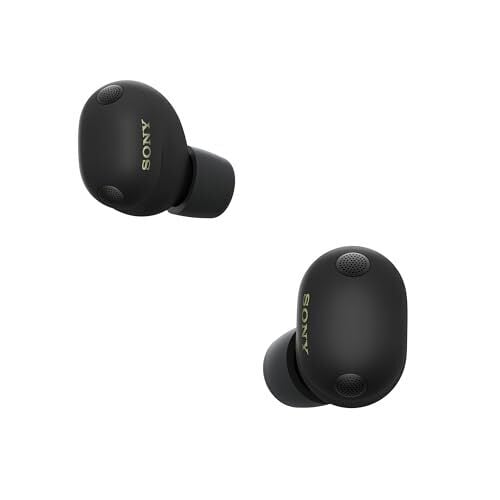 Sony WF-1000XM6 The Best Truly Wireless Noise Cancelling Earbuds (2026 Model), Bluetooth in-Ear Headphones, with Studio-Quality Sound, Up to 24 Hours of Battery Life, Black