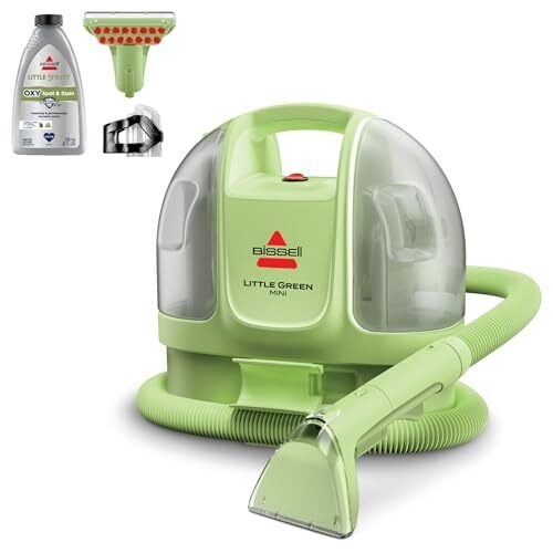 Bissell Little Greeen Mini Portable Carpet & Upholstery Deep Cleaner (Tea Green)