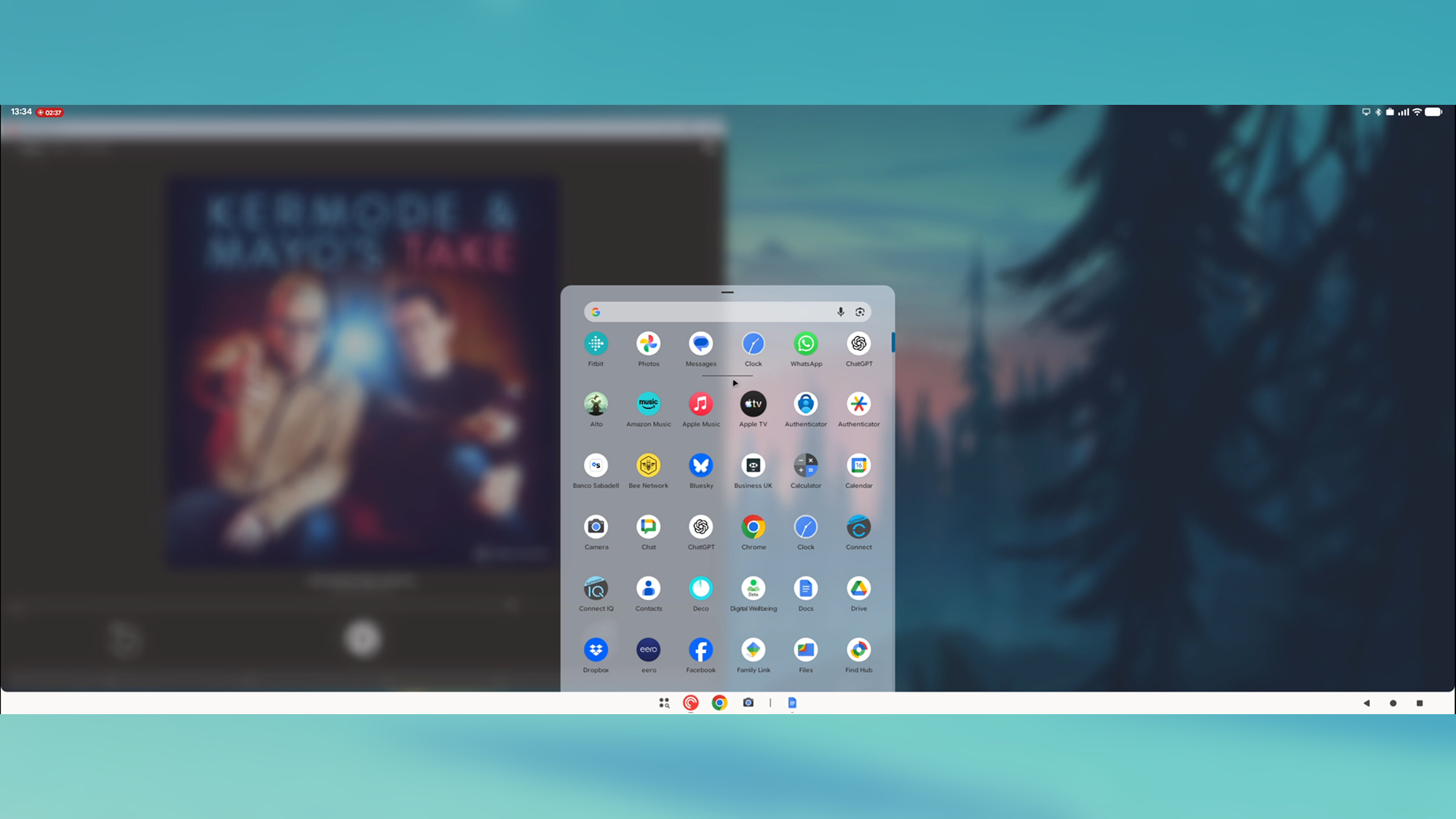 Pixel desktop mode