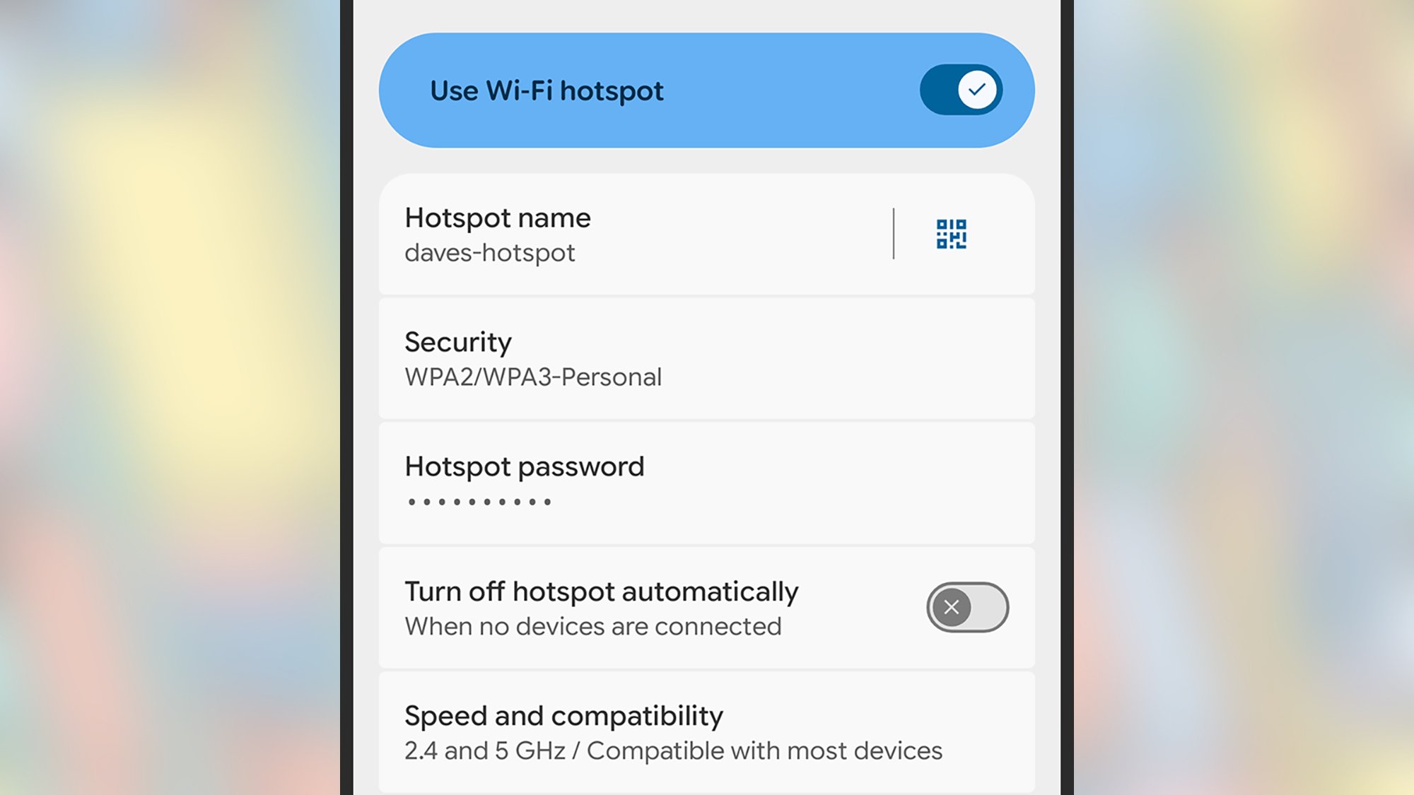 Pixel hotspot