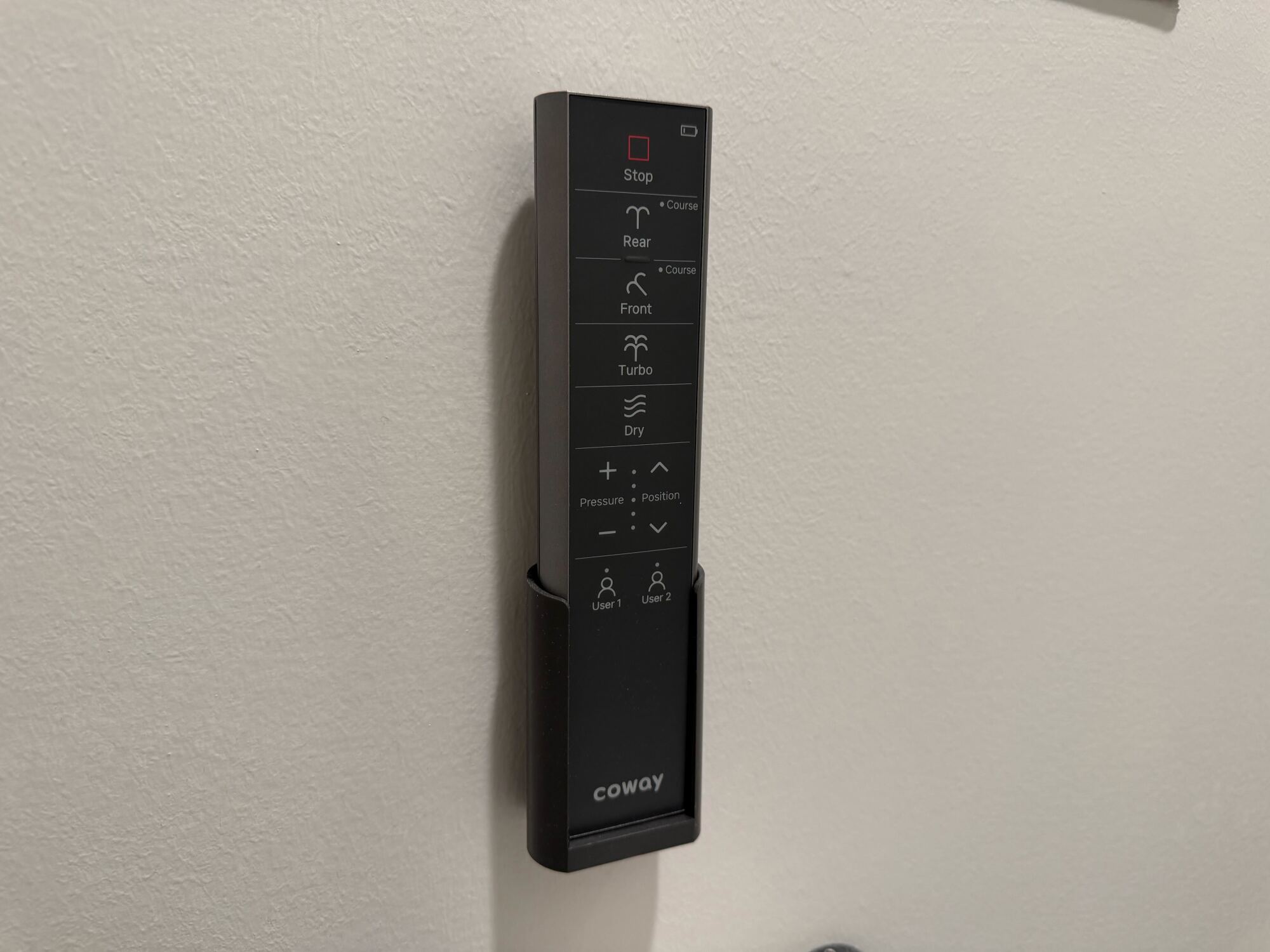 Coway 500S remote in my bathroom