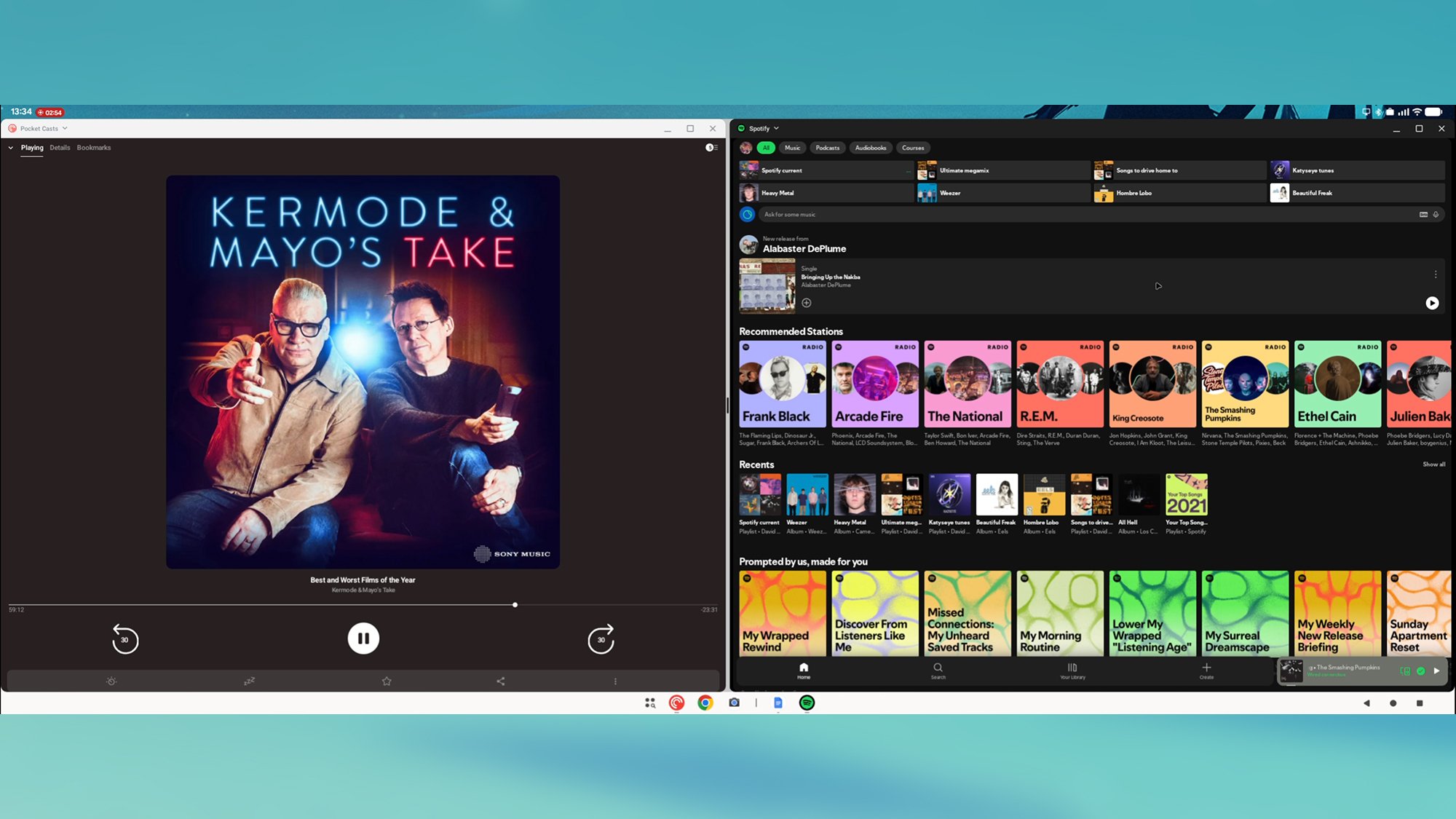 Pixel desktop mode