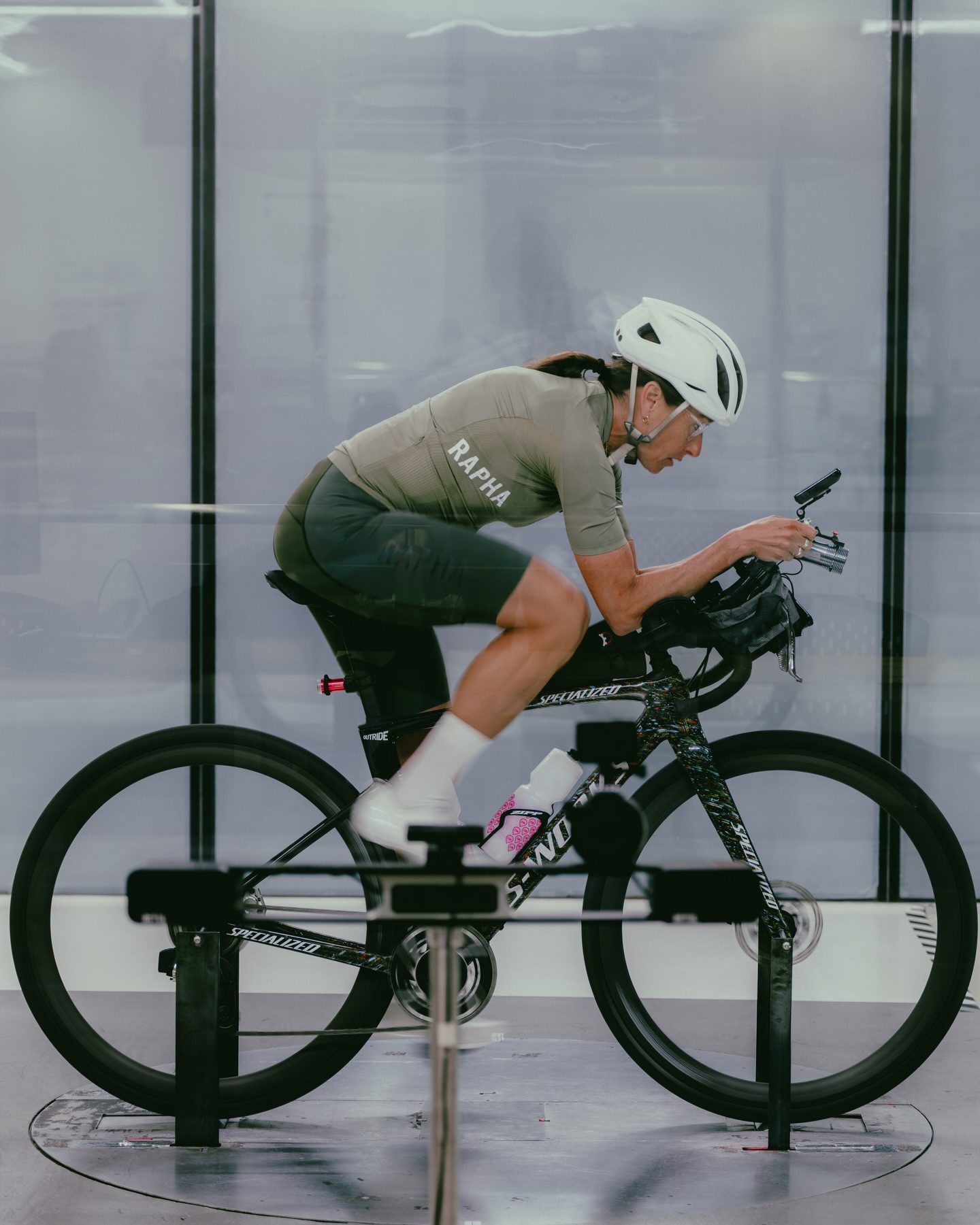 Lael Wilcox wind tunnel