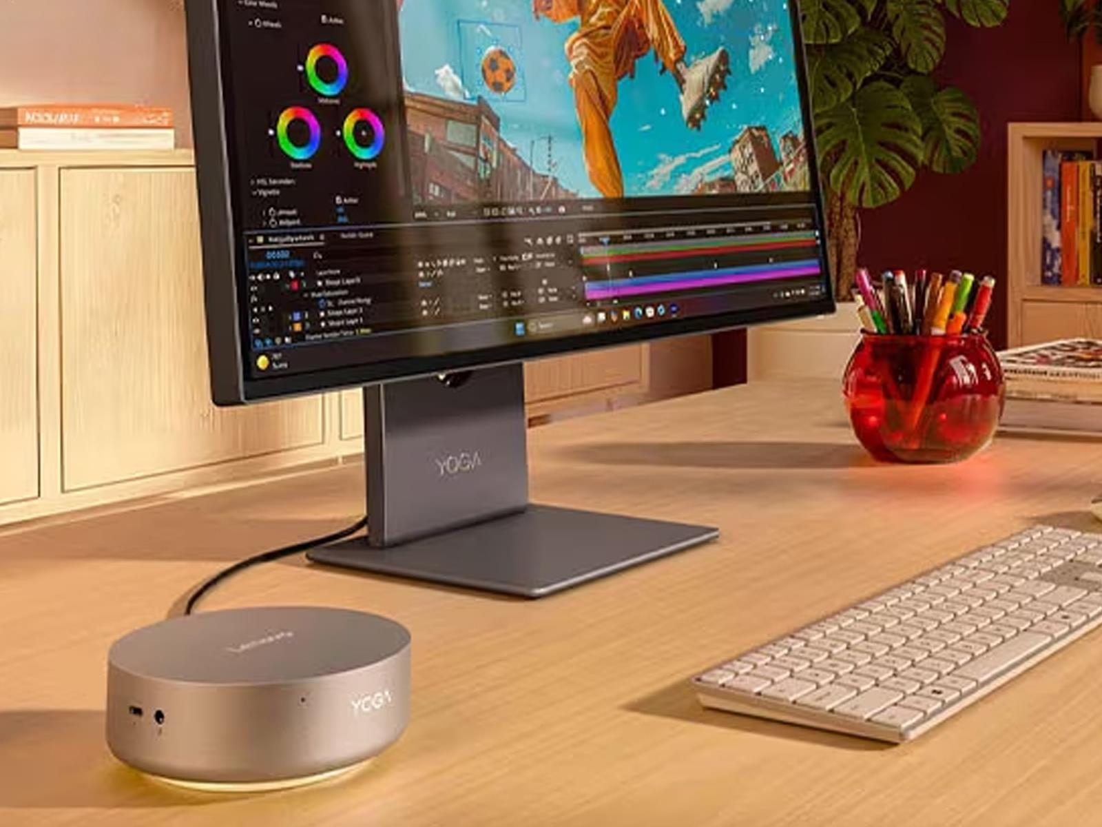 Lenovo Launches Puck-Shaped Intel 18A Panther Lake Mini PC With 32GB Of RAM