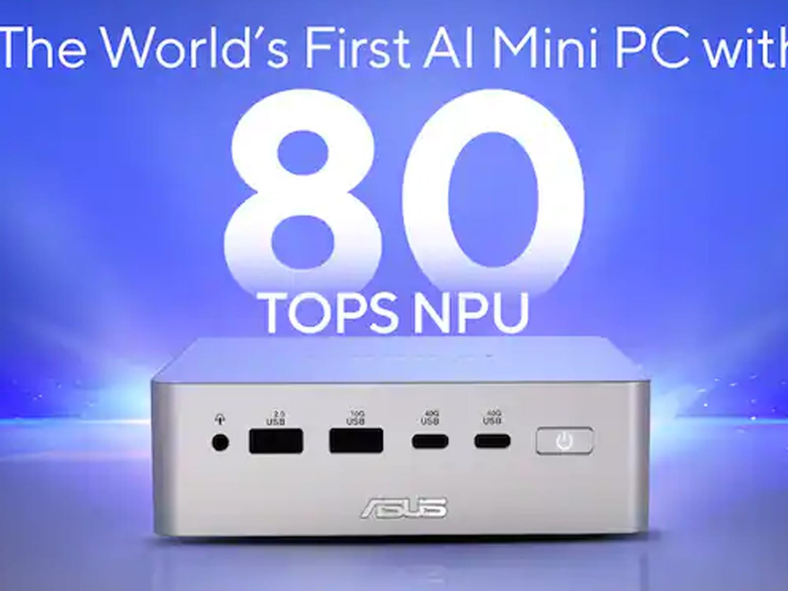 ASUS Ascent QN10 Mini PC Taps Snapdragon X2 Elite For 80 TOPS Of AI Muscle