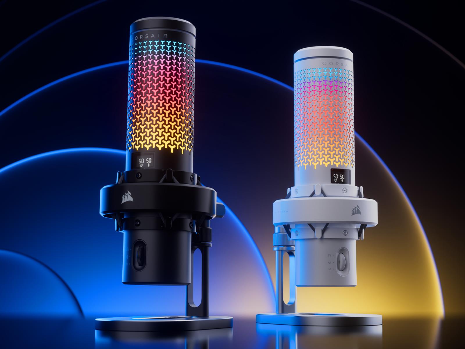 Corsair Voxara USB Gaming Mic Debuts With 32-Bit Audio And An OLED Display