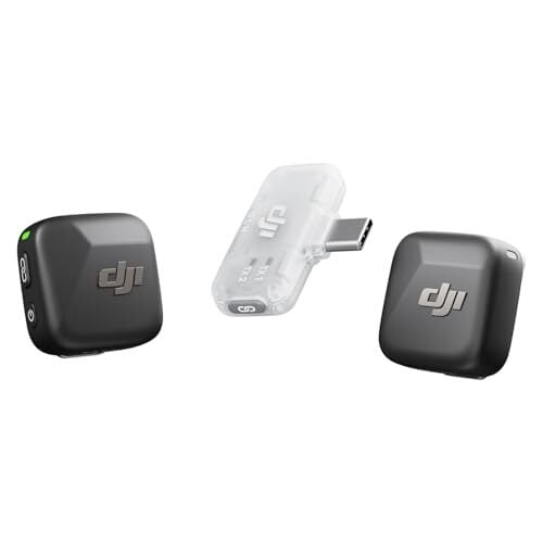 DJI Mic Mini Wireless Lavalier Microphone (2 TX + 1 Mobile RX)
