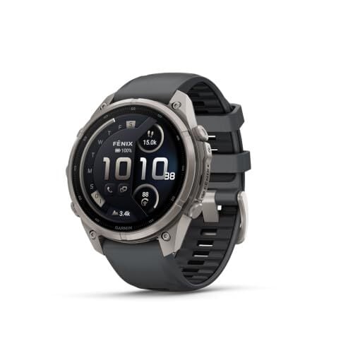 Garmin fēnix® 9 Pro, inReach®, Titanium, 47mm, Graphite/Black