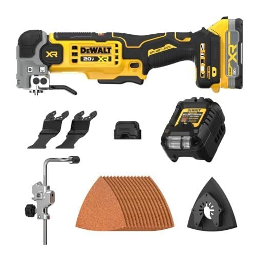 DEWALT 20V MAX XR Oscillating Multitool with Battery and Charger (DCS359E1)