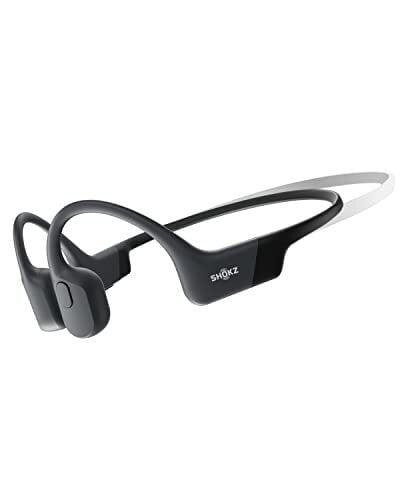 SHOKZ OpenRun Mini (AfterShokz Aeropex Mini) -Bone Conduction Open-Ear Bluetooth Sport Headphones - Waterproof Wireless Earphones for Workouts and Running - Built-in Mic, with Headband…