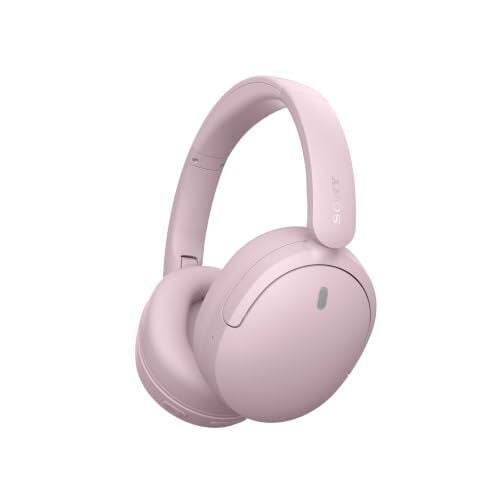 Sony WH-CH730N Wireless Noise Cancelling Over-Ear Headphones, Pink | Comfortable & Lightweight, Dual Noise Sensor technology, Up to 50 Hrs Battery with Quick Charging, Foldable Design